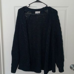 Black Cardigan Size Medium